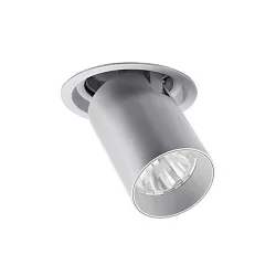 Foco TRAXX MIDI redondo, giratorio, giratorio, conmutable LED IP20