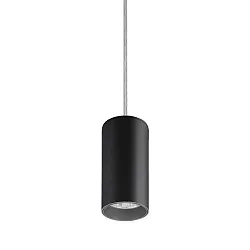 Luminaria colgante TRAXX MINI redondo, conmutable LED IP20, negro 
