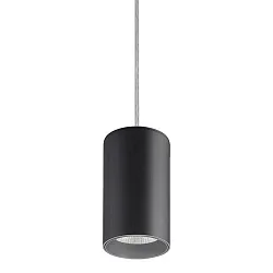 Luminaria colgante TRAXX MAXI redondo, conmutable LED IP20, negro 
