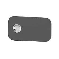 Placa para timbre 11 X 6 angular, lang, antracita