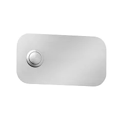 Bell plate, 11 x 6cm, IP44, stainless steel