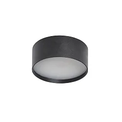 Luminaria de techo para exteriores Ø 15CM redondo, CCT Switch, con difusor IP44, antracita 