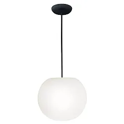 Luminaria colgante ACAI 26 de 1 llama E27 IP20, mate, blanco opalino regulable