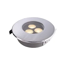 LED in-ground luminaire flat II outdoor spotlight, 220-240V AC / 50-60Hz, 5W, 20°, 3000K, warm white