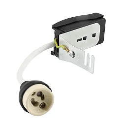 Enchufe GU10 GU10 / WITH SPACER, blanco