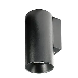 Luminaria de pared CAN UP OR DOWN de 1 llama, rígido GU10 IP20, negro