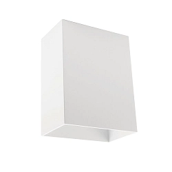 Luminaria de pared CAN SQUARE UP OR  DOWN de 1 llama, angular GU10 IP20, negro