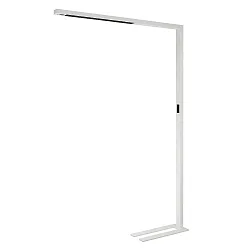 Luminaria de pedestal OFFICE THREE PRO MOTION Arriba-Abajo, con sensor, Tunable White IP20, blanco tráfico regulable