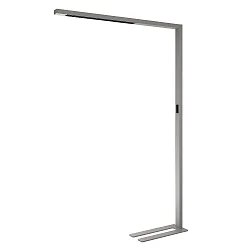 Luminaria de pedestal OFFICE THREE PRO MOTION Arriba-Abajo, con sensor, Tunable White IP20, aluminio blanco regulable