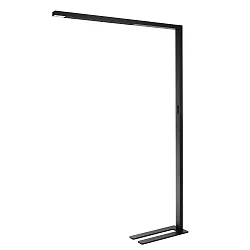 Luminaria de pedestal OFFICE THREE PRO MOTION Arriba-Abajo, con sensor, Tunable White IP20, negro intenso regulable