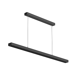 Luminaria colgante OFFICE THREE STANDARD UP AND DOWN controlable por DALI, directo / indirecto IP20, mate