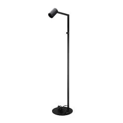 Luminaria de pedestal CAN TILT con enchufe, conmutable, giro cardánico GU10 IP20, negro 