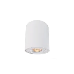 Luminaria de techo BENGALA ROUND cilíndrico, ajustable GU10 IP20, blanco regulable