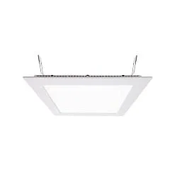 Luz downlight ANIK 380 angular IP20 | IP44, blanco regulable
