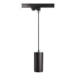 Foco trifásico LUCEA 20 IP20, transparente, negro intenso regulable