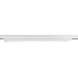 3-phase luminaire LINEAR 60 IP20, mat, traffic white 