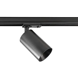 Foco monofásico CAN giro cardánico GU10 IP20, negro