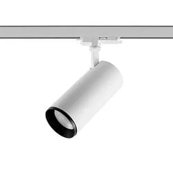 Foco trifásico LUCEA 40 TILT controlable por DALI IP20, blanco regulable