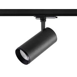 Foco trifásico LUCEA 40 TILT controlable por DALI IP20, negro regulable