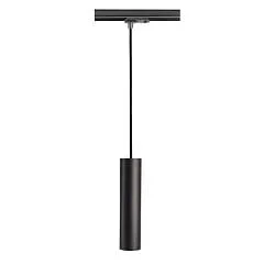 Luminaria colgante de 1 fase CAN 350 abajo, cilíndrico, lang GU10 IP20, negro