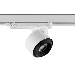 Foco trifásico CERES 90 giratorio IP20, blanco