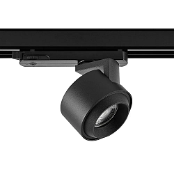 Foco trifásico CERES 90 giratorio IP20, negro