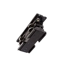 Miniconector trifásico D LINE eléctrico, negro