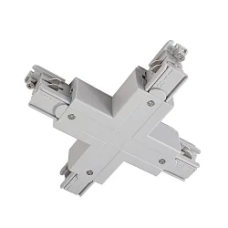 Conector en X trifásico D LINE, gris
