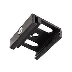 Abrazadera de montaje D-LINE flexible, negro