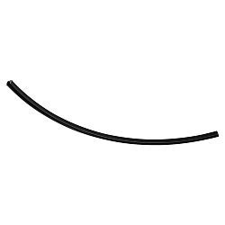 Raíl de montaje monofásico D ONE CURVED 90° derecho, negro