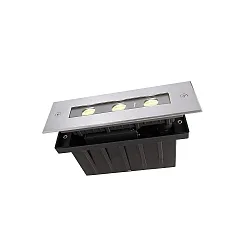 LED in-ground luminaire LINE I WW, 5W, asymmetrical, 220-240V AC, 3000K, stainless steel