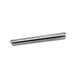 KapegoLED in-ground luminaire LINE VI, 220-240V, 32W, silver clear / transparent, warm white