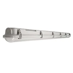 damp-proof luminaire TRI PROOF BASIC MOTION HF - 1510MM with sensor, impact resistant, switchable IP65, grey 