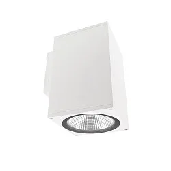 facade spotlight SHORELINE PRO SQUARE 140 DOWN 1 flame, square, CCT Switch IP65, white dimmable