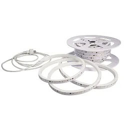 LED Strip flexible transparent, white