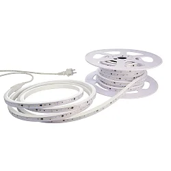 LED Strip flexible transparent, white