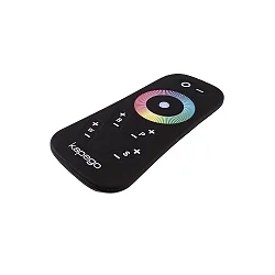 Mando controlador LED KAPEGO 4-CH, negro