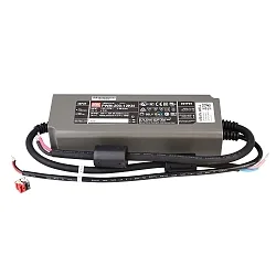 LED power supply CV PWM-200-12KN voltage constant, matt, signal black