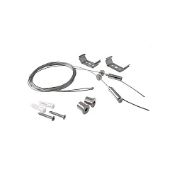 Accesorio Suspensión por cuerda TRI PROOF (MOTION) 2 piezas, ajustable, gris plateado 250cm