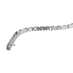 Flex profile for D FLEX LINE LED strip, 50cm (reel), anodized aluminum, matt silver