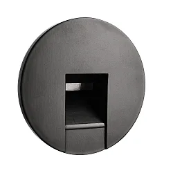 Recubrimiento ALWAID 2 - SQUARE redondo, negro
