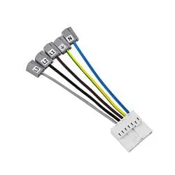 Sistema de iluminación de fila continua alimentación SANOTRUNK UNIVERSAL WAGO 267-510 on/off