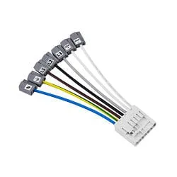 Sistema de iluminación de fila continua alimentación SANOTRUNK UNIVERSAL WAGO 267-510 controlable por DALI