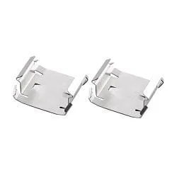 Abrazadera de montaje SANOTRUNK UNIVERSAL REGENT ICE juego de 2, plata