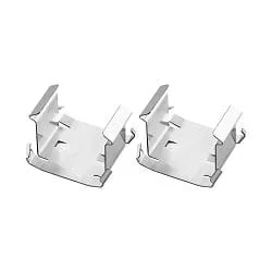 Abrazadera de montaje SANOTRUNK UNIVERSAL  RIDI VLT / LITE-LICHT Q-STN / LUNUX Q-STN juego de 2, plata