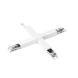 Conector en X en ángulo SANOTRUNK UNIVERSAL 3 veces, controlable por DALI, blanco