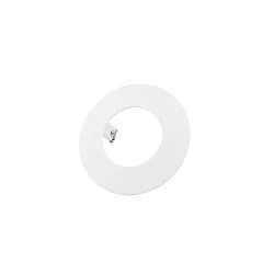 reducing ring 130MM / 70MM / CUTOUT 95MM round, mechanical, built-in version, traffic white