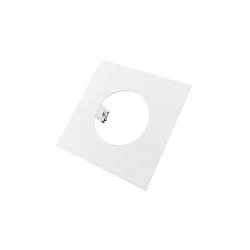 Anillo de reducción 130/70MM mecánico, cuadrado, versión incorporada, blanco tráfico