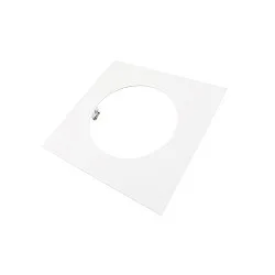 reducing ring 210/135MM mechanical, square, built-in version, traffic white