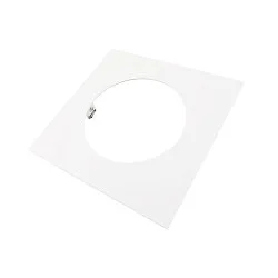 Anillo de reducción 240/180MM mecánico, cuadrado, versión incorporada, blanco tráfico